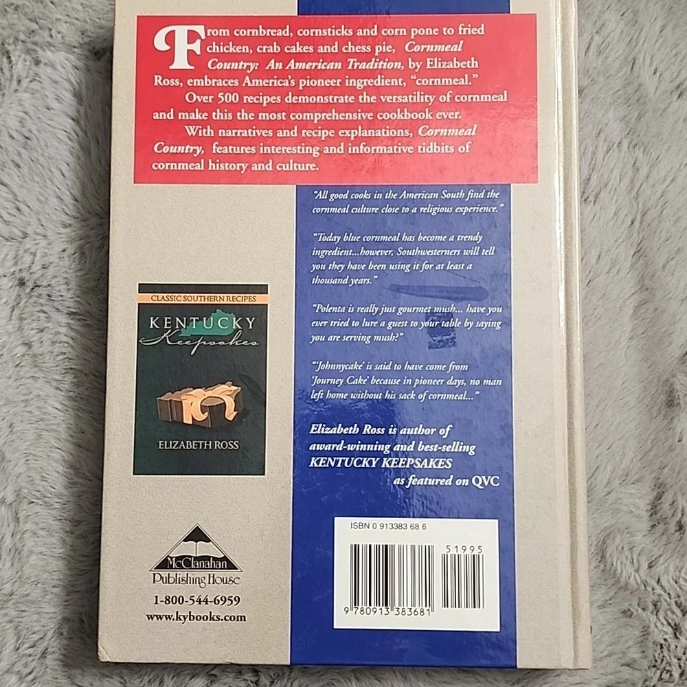 Cornmeal Country‎ Cookbook